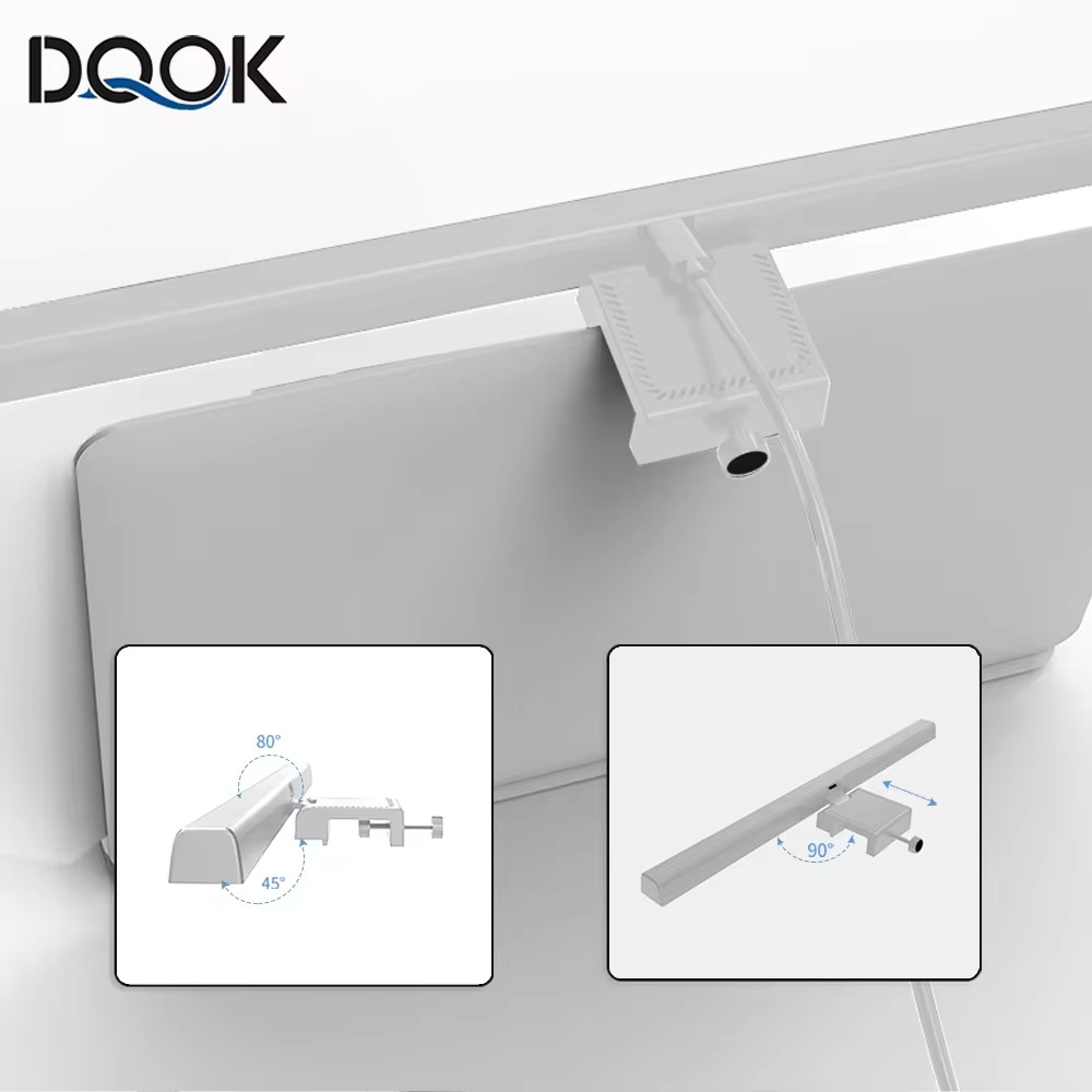 Desk Setup Notebook - デスクトップ,コンピューター,ラップトップ,オフィス,書斎,読書用のLEDハンギングライトバー