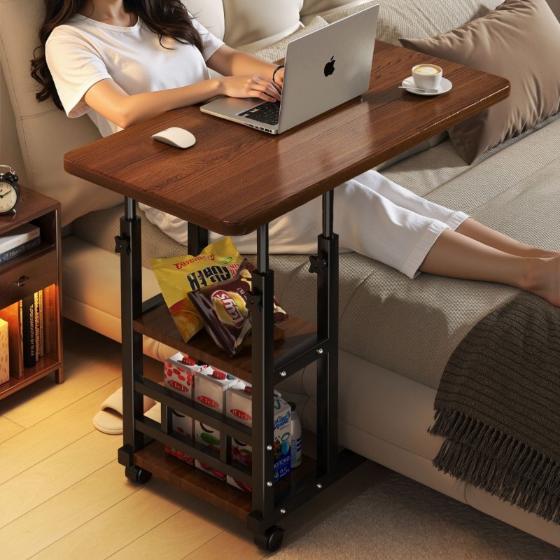 Desk Setup Notebook - ベッドサイドの小さなテーブルボード、ラップトップホルダー、ベッドサイドテーブル、読書オフィス用品、ライティングボード、読書机、コンピューターデスク