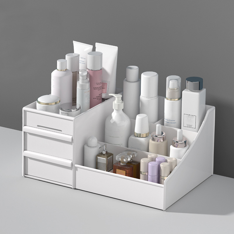 Desk Drawer Unit - 大容量化粧品収納ボックス,化粧品オーガナイザー,ジュエリー引き出し,デスク,化粧品コンテナ,テーブル,寮,新しい