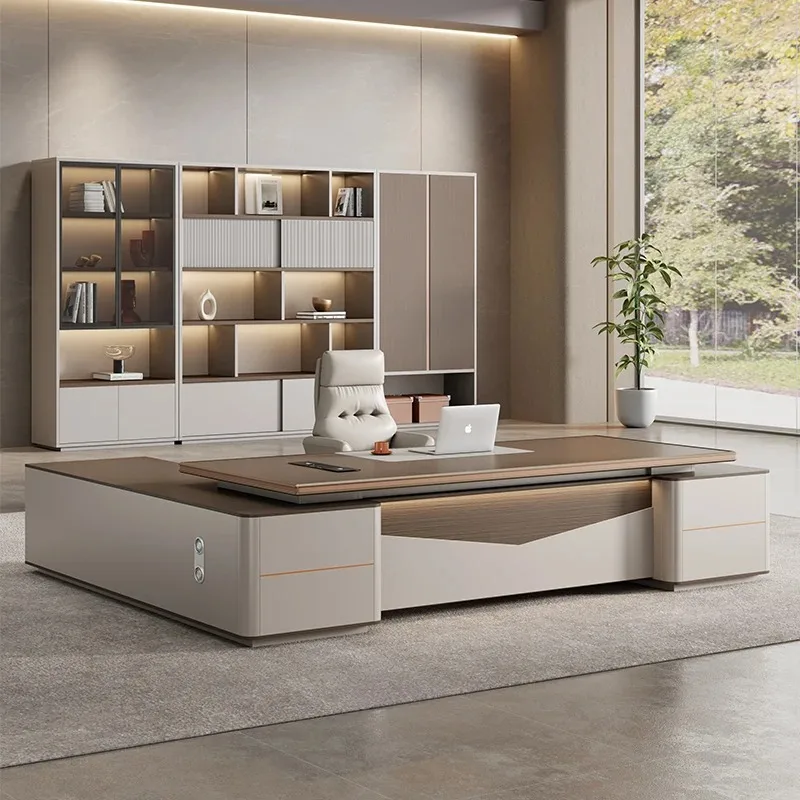 Desk Setup Vintage - ヴィンテージAデスク家具、メイクアップ、トイレ、モダンヨーロピアンスタイル、ホームオフィスチェア、ゲーマーキャビネット、高級木製、珍しい、レセプション