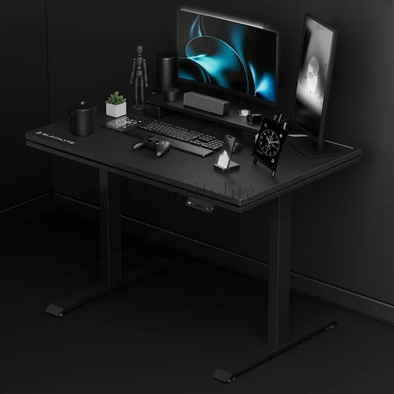 Desk Setup Height - ゲーミング学生用コンピューターデスク高さ調節可能なスタンディングオフィステーブルセットアップコンソール子供用寝室エスクリトリオ家庭用家具