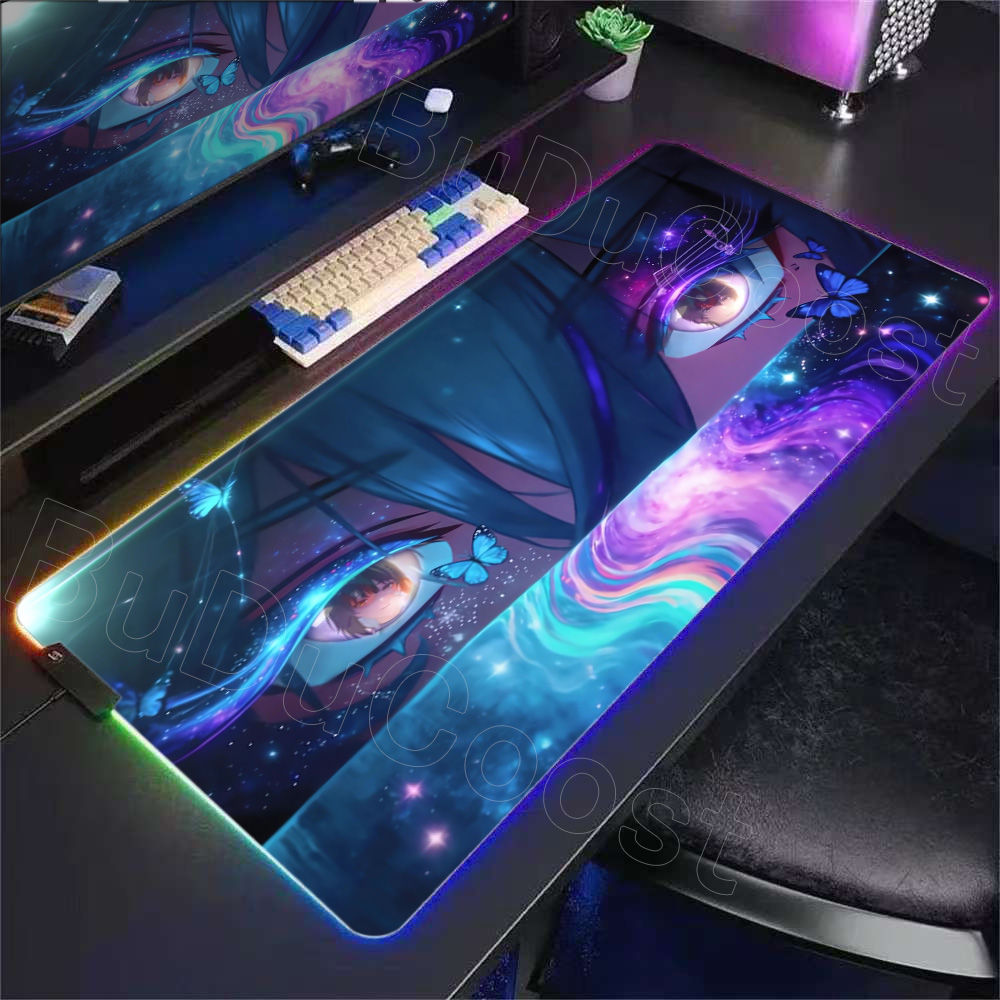 Desk Setup Rgb - RGB デスクマット 美しいショアキーパー チサ アニメ 大型マウスパッド