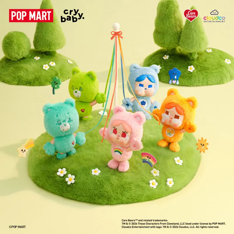 POP MART CRYBABY ケアベアシリーズ ビニール - Desk Setup Kawaii のレビューと価格