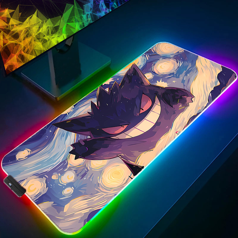 RGB 大型マウスパッドオフィスデスクマット PC ゲームア - Desk Setup Rgb のレビューと価格