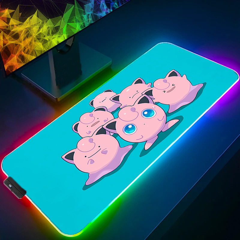 RGB 大型マウスパッドオフィスデスクマット PC ゲームア - Desk Setup Rgb のレビューと価格