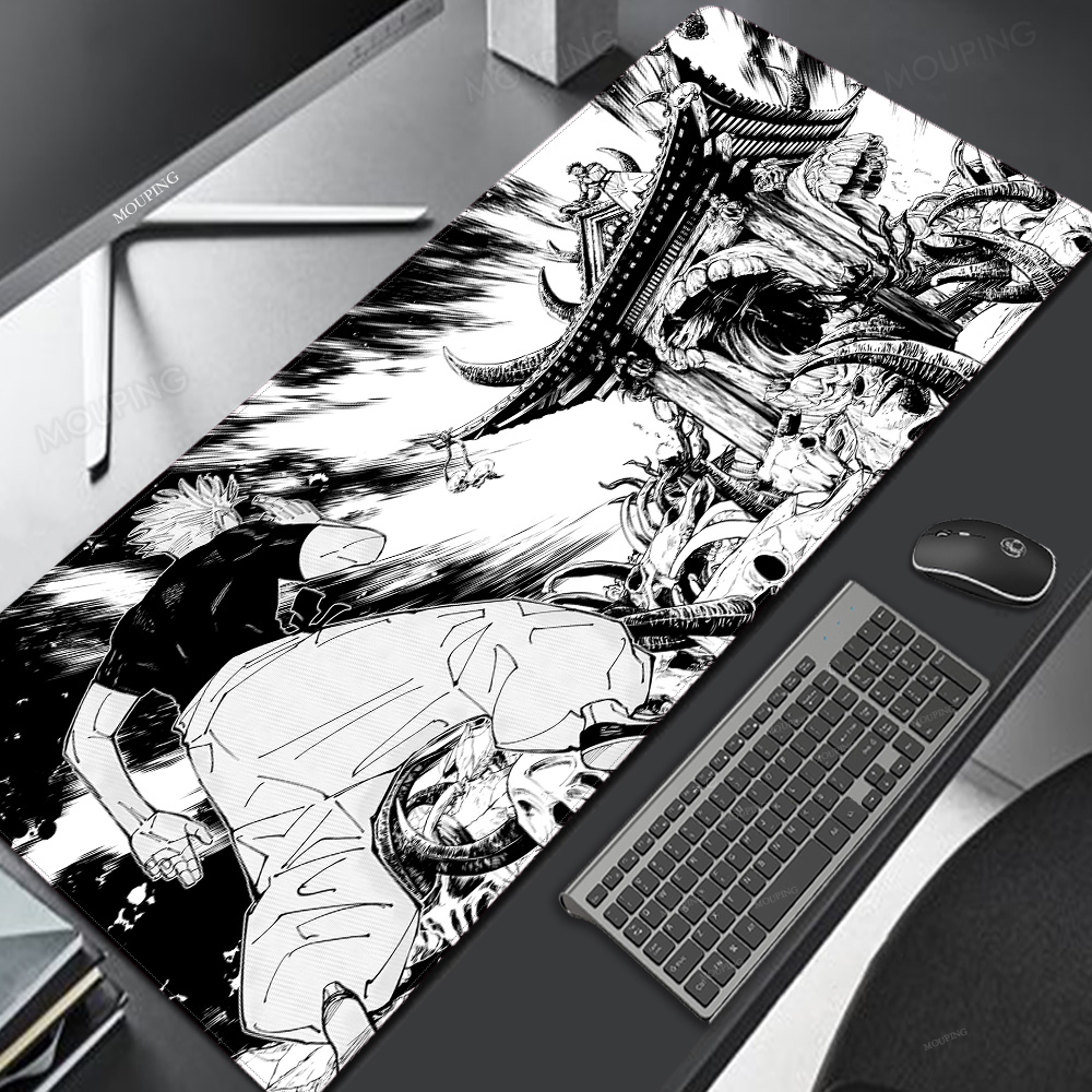 カワイイアニメマウスパッド,ラップトップ,オフィスデスク,ゲ - Desk Setup Accessories Aesthetic のレビューと価格