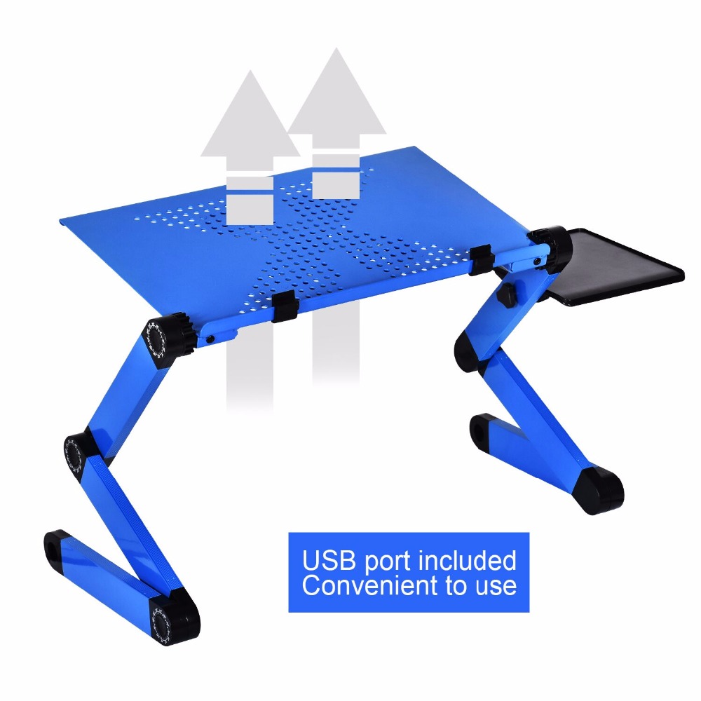 アルミニウム合金折りたたみ式ラップトップテーブル,学生用ポー - Desk Setup Notebook のレビューと価格