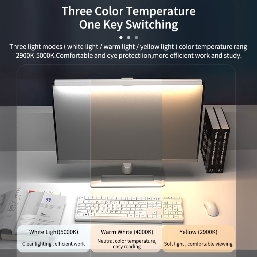 50 センチメートルコンピュータモニターライトバースクリーン - Desk Setup Lighting のレビューと価格