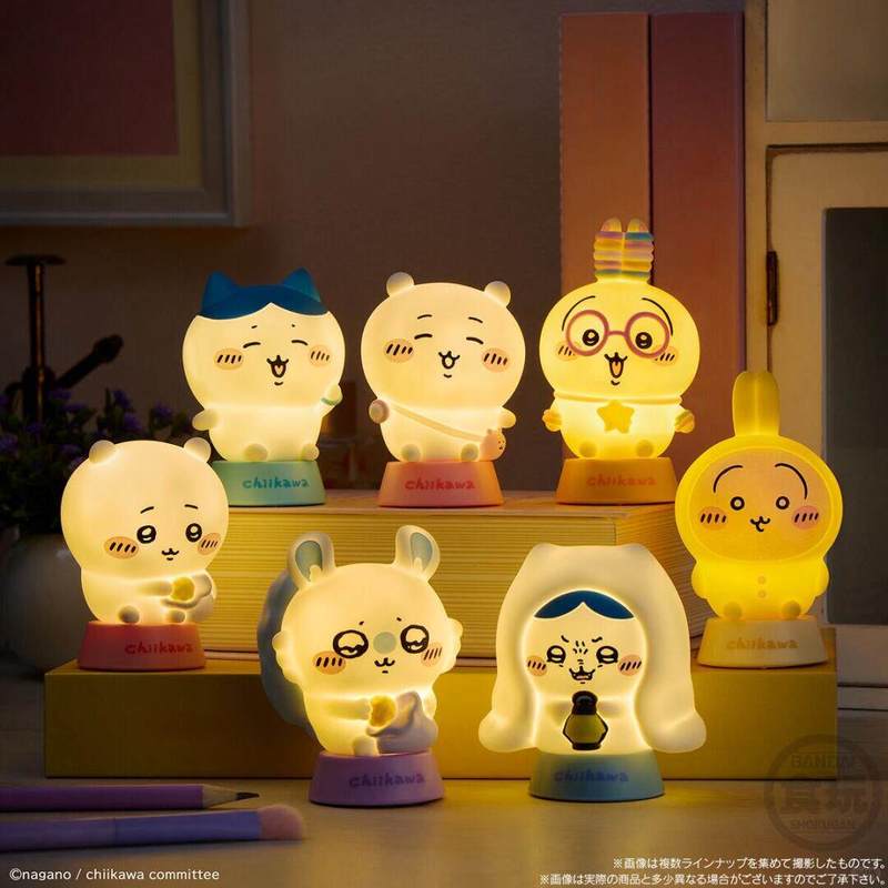 バンダイ ちいかわアニメナイトライトフィギュア 闪光うさぎ  - Desk Setup Lighting のレビューと価格