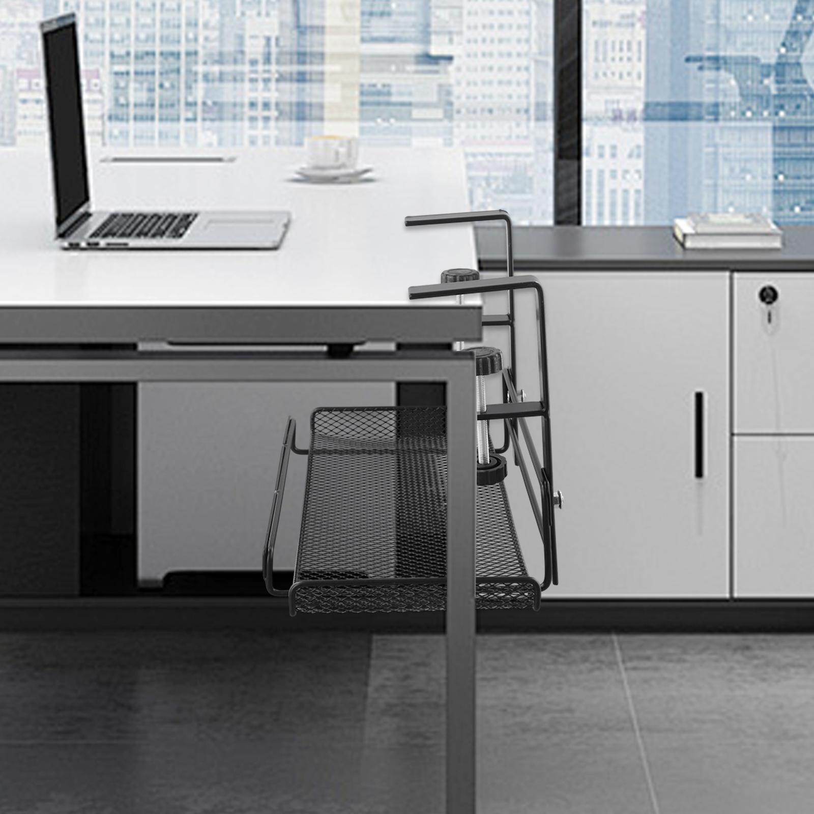 調節可能なケーブルトレイデスクオーガナイザーの下オフィスセッ - Desk Setup Height のレビューと価格