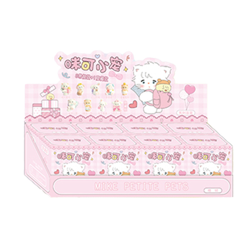 ホット8個セット MIKKO プチペット ブラインドボックス - Desk Setup Kawaii のレビューと価格
