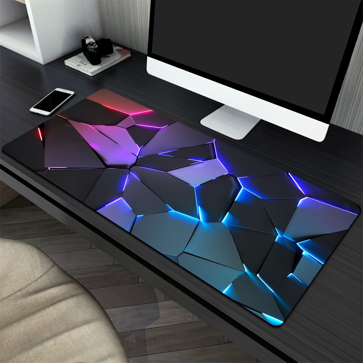 ラインジオメトリ RGB マウスパッド大型マウスパッド 40 - Desk Setup Rgb のレビューと価格