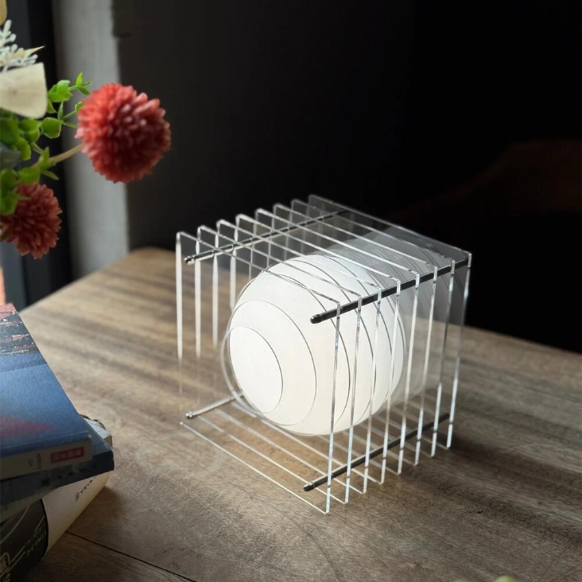 DIY アクリル千層ランプムーンランプデスクトップ装飾中断雰 - Desk Setup Lighting のレビューと価格