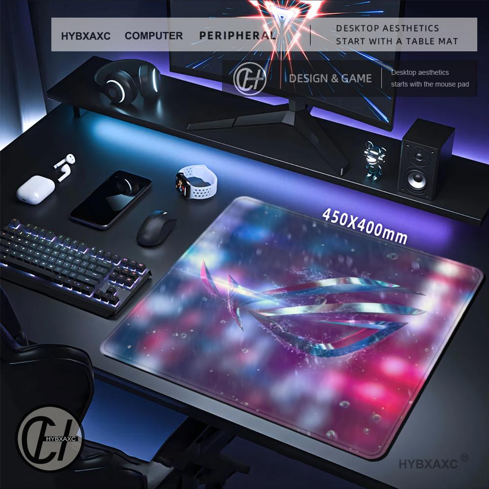 HYBXAXC Tech 幾何学模様の小型マウスパッド 滑り - Desk Setup For Work のレビューと価格