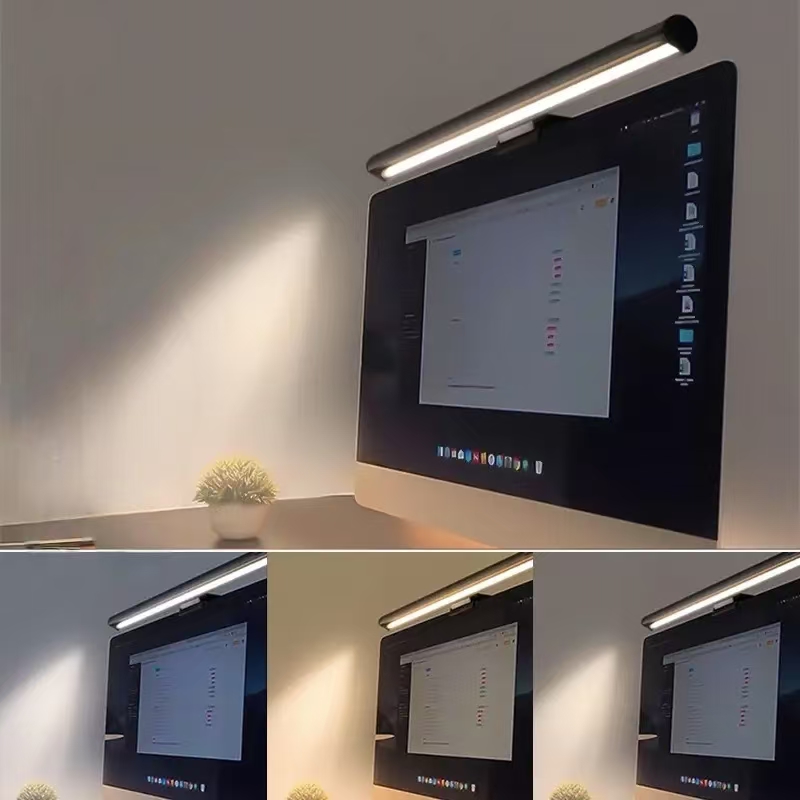 LEDモニターライトハンギングデスクランプ - 無段階調光、 - Desk Setup Lighting のレビューと価格