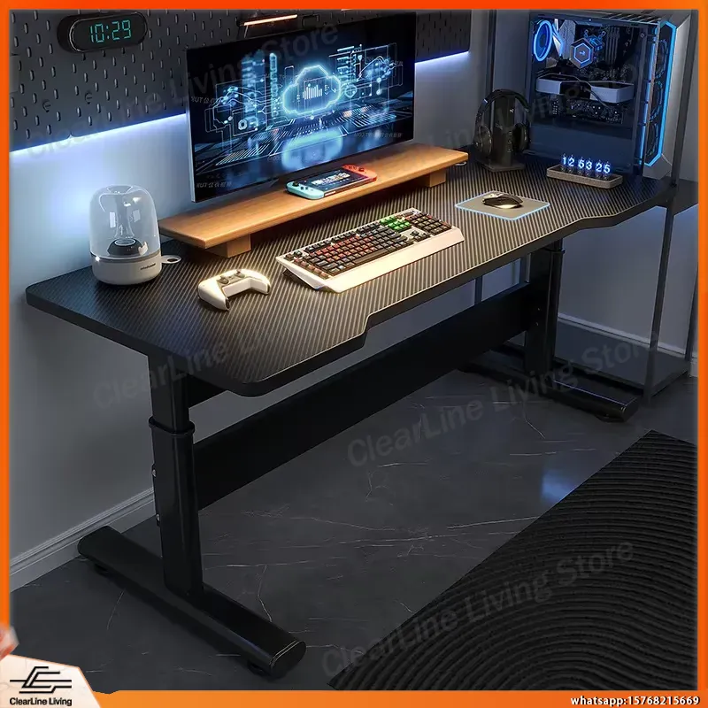 高さ調節可能な電動スタンディングゲーミングデスク、eスポーツ - Desk Setup Height のレビューと価格
