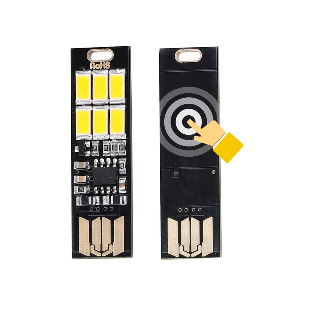 ミニ5730 USB LEDライト 5V タッチセンサー調光 - Desk Setup Notebook のレビューと価格
