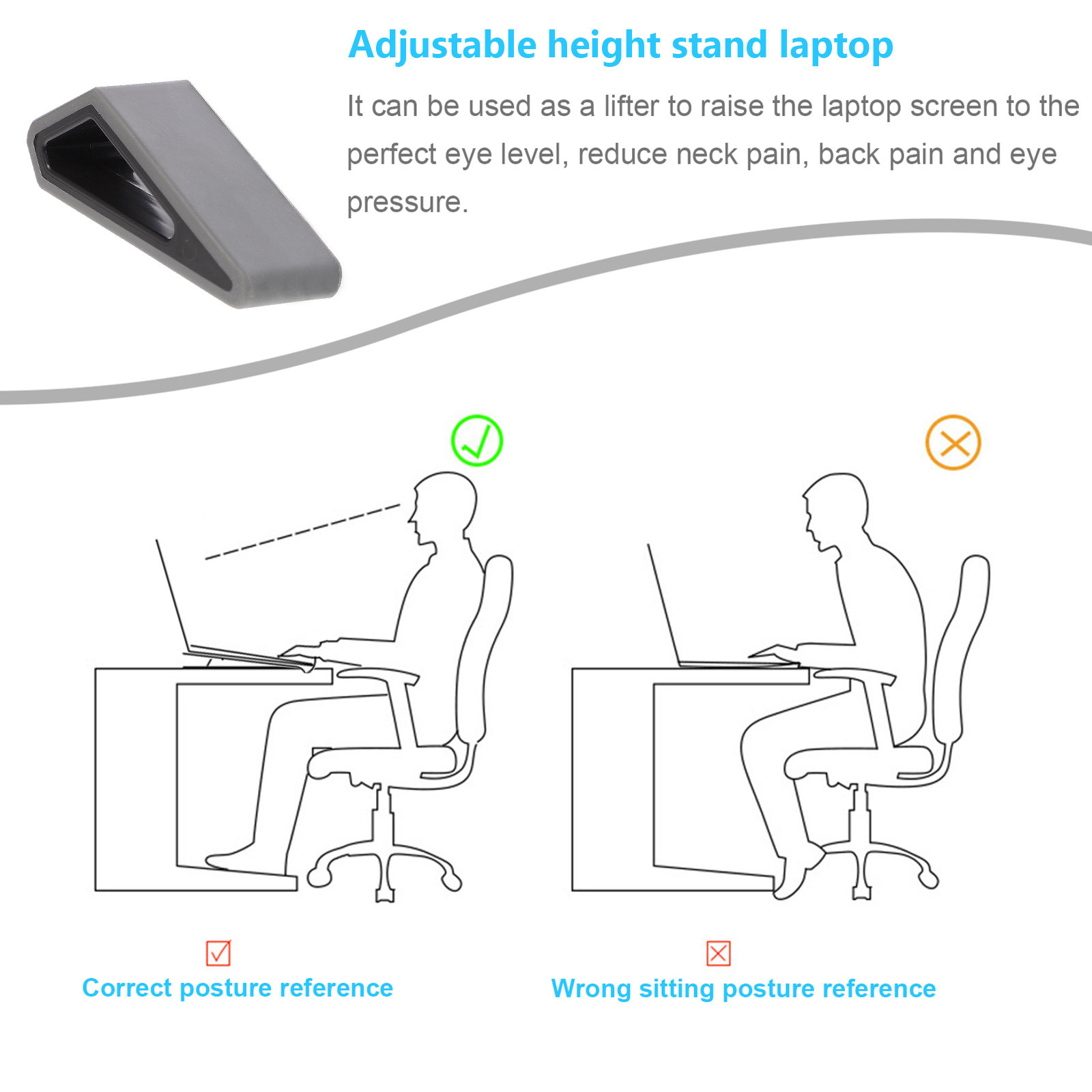 2個入りノートパソコンスタンド、高さ調整可能なノートブックラ - Desk Setup Notebook のレビューと価格