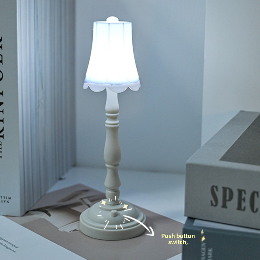 ヴィンテージLEDナイトライト - ヨーロッパスタイルのテー - Desk Setup Vintage のレビューと価格