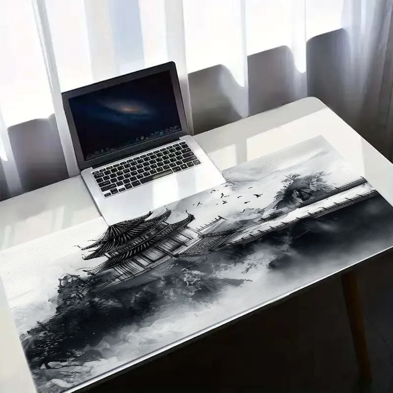 奇抜なアイアンアートマウスパッド クラウドドラゴン ゲーミン - Desk Setup Art のレビューと価格