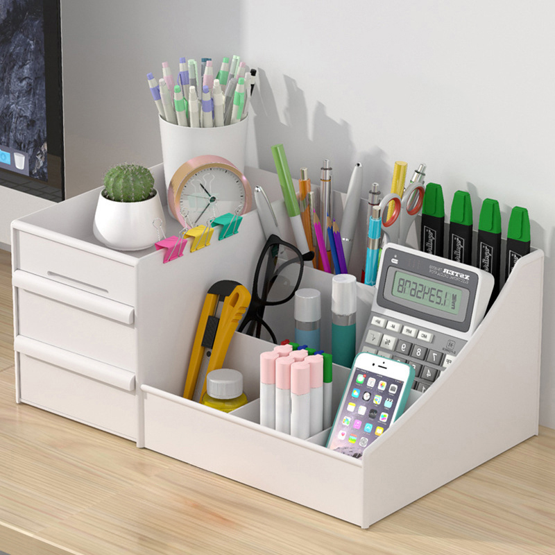大容量化粧品収納ボックス,化粧品オーガナイザー,ジュエリー引 - Desk Drawer Unit のレビューと価格