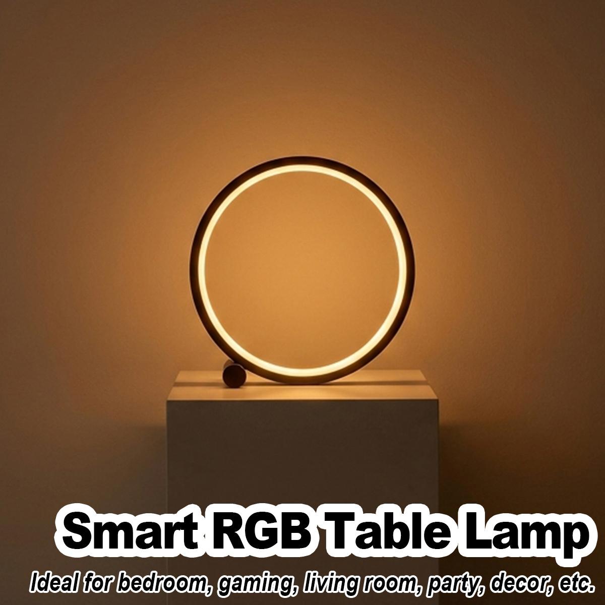 スマートテーブルランプ音楽同期無段階調光テーブルランプ雰囲気 - Desk Setup Art のレビューと価格