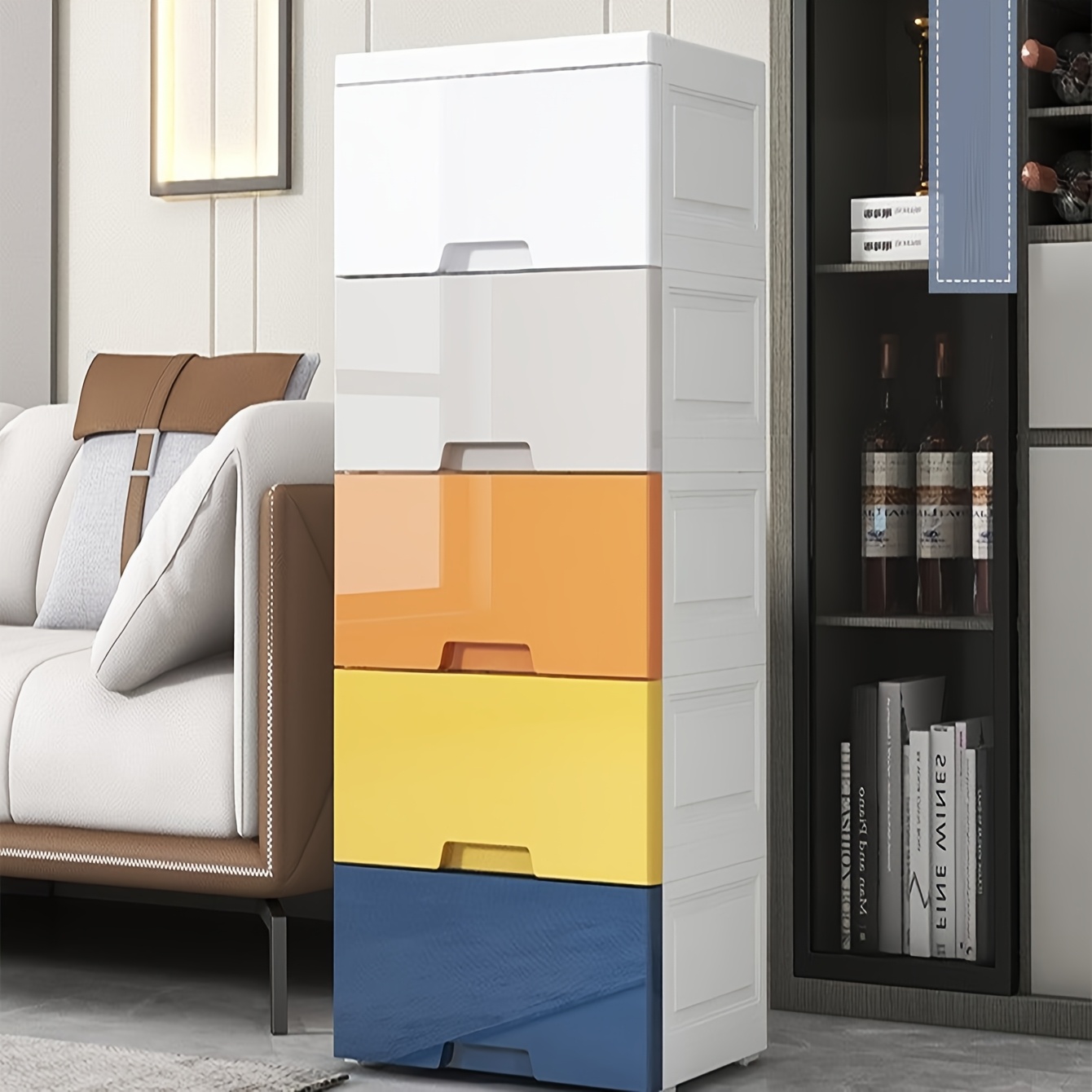 多層引き出し式収納キャビネット（キャスター付き）、収納ボック - Desk Drawer Unit のレビューと価格