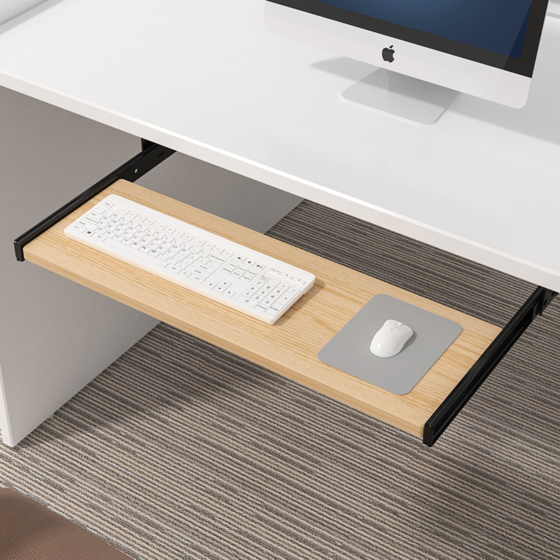 デスク下キーボードトレイスライドレール引き出し、高さ調節可能 - Desk Drawer Unit のレビューと価格