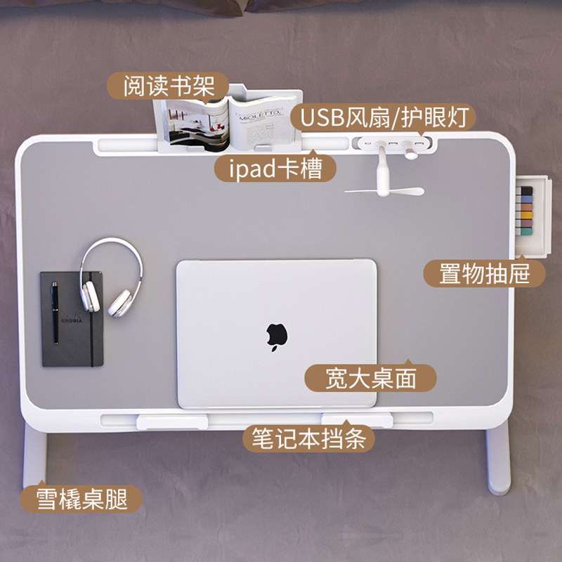 オーバーベッドテーブル デスク ゲーム用テーブル オフィス家 - Desk Setup Height のレビューと価格