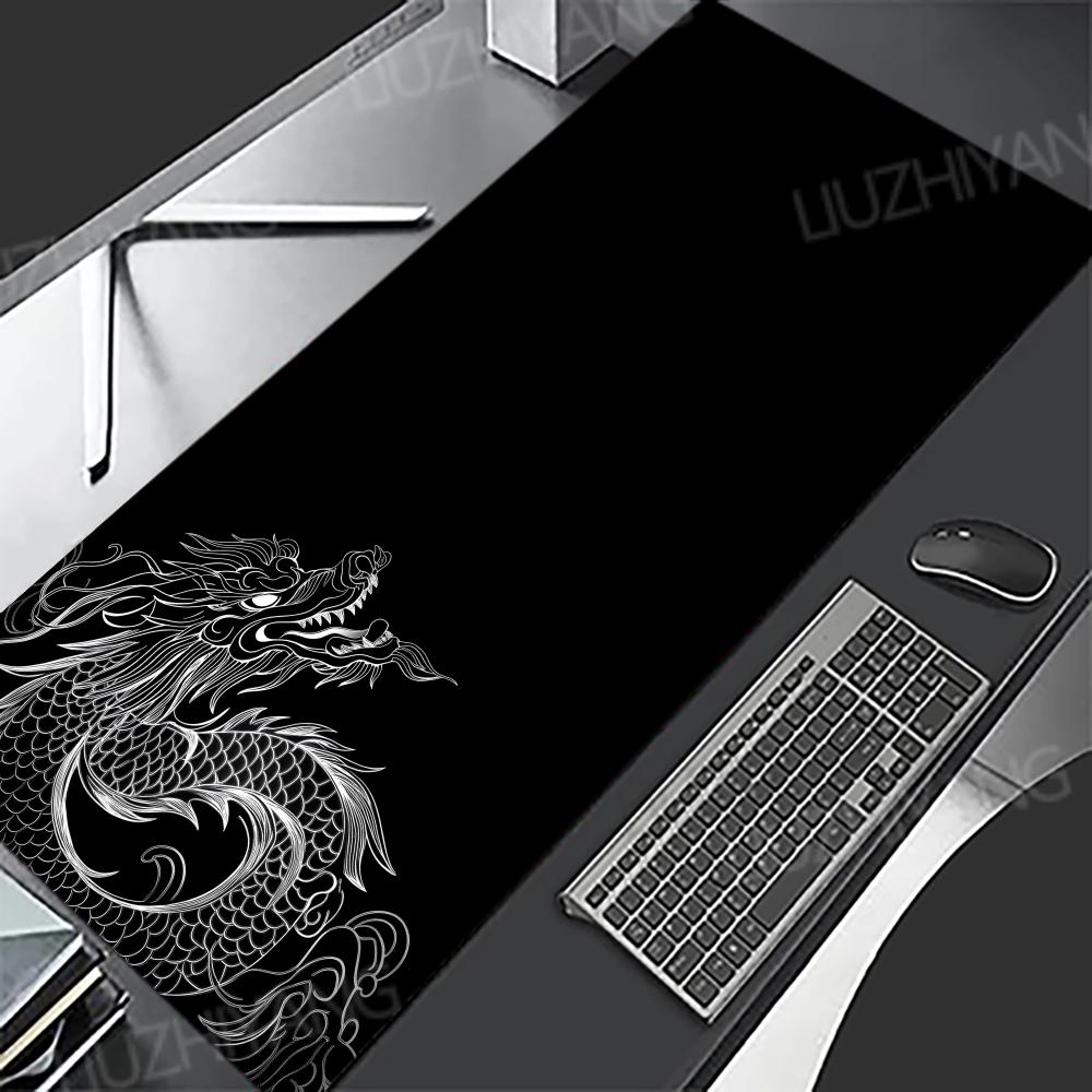 日本ドラゴンマウスパッドゴム製滑り止めキーボードテーブルマッ - Desk Setup Notebook のレビューと価格