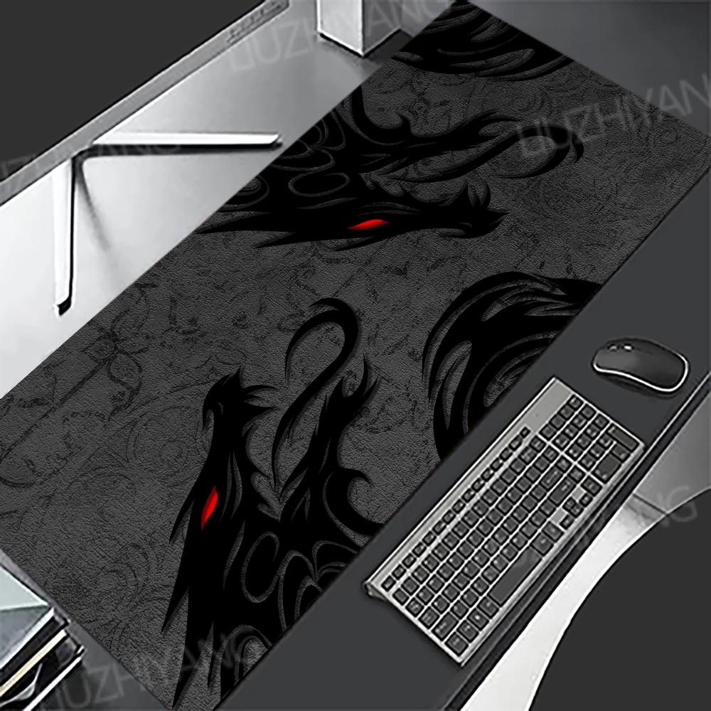 日本ドラゴンマウスパッドゴム製滑り止めキーボードテーブルマッ - Desk Setup Notebook のレビューと価格