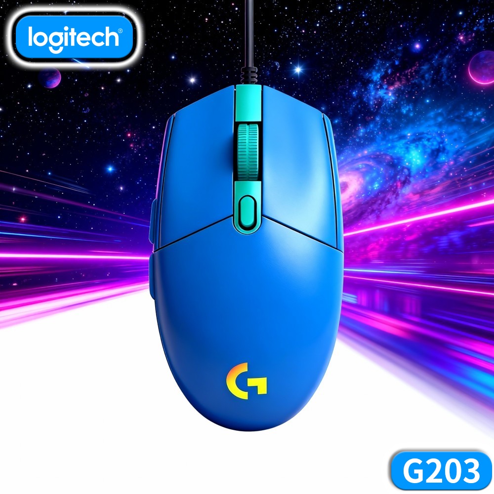 ロジクール G203 有線ゲーミングマウス 簡単接続設定 ダ - Logitech Mouse G203 のレビューと価格