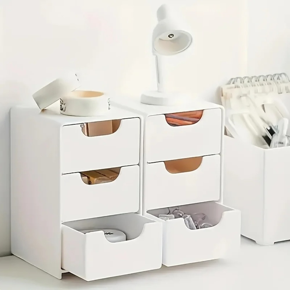 引き出し付きシックな3段デスクオーガナイザー - オフィス用 - Desk Drawer Unit のレビューと価格