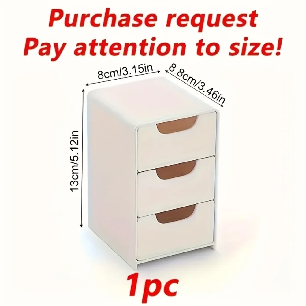 引き出し付きシックな3段デスクオーガナイザー - オフィス用 - Desk Drawer Unit のレビューと価格
