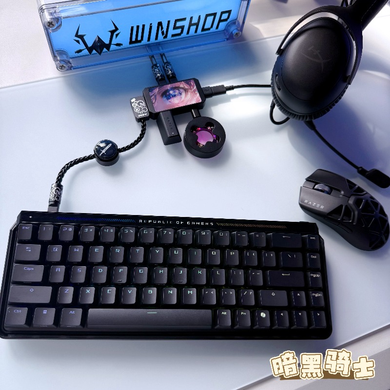 WINSHOP Esports HUB デュアルイン 4 ア - Desk Setup Accessories Aesthetic のレビューと価格