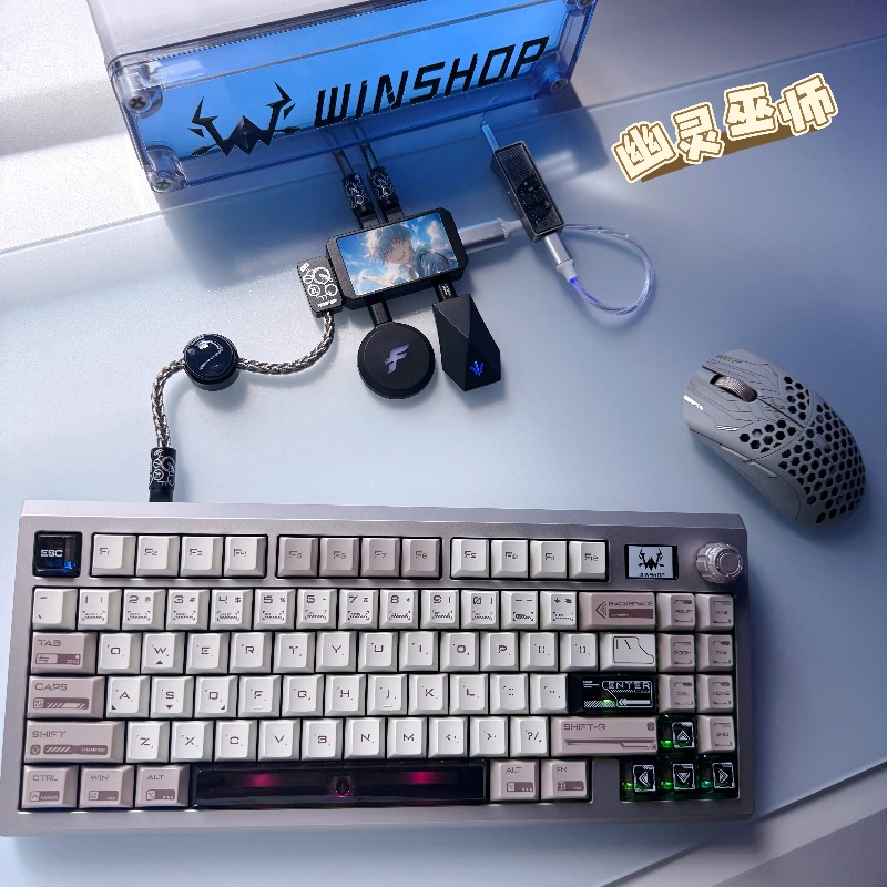 WINSHOP Esports HUB デュアルイン 4 ア - Desk Setup Accessories Aesthetic のレビューと価格