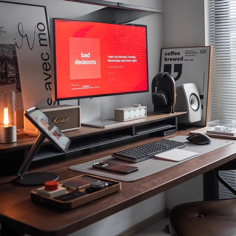Z1モニター高さ調整ラック オフィス高級デスクセットアップ  - Desk Setup Height のレビューと価格