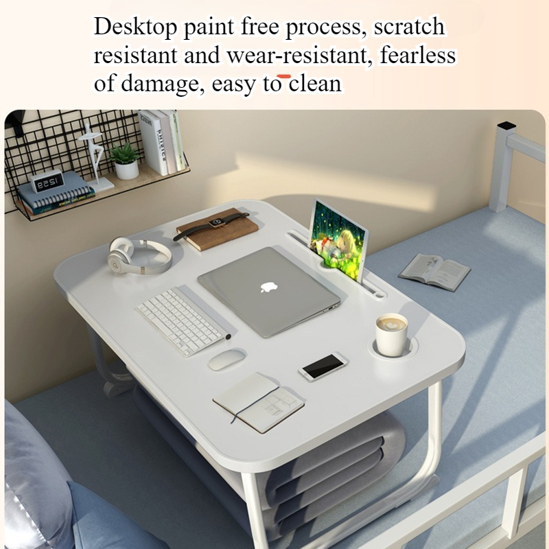 ベッドデスク 折りたたみ式 小型テーブル パソコンテーブル  - Desk Setup Notebook のレビューと価格