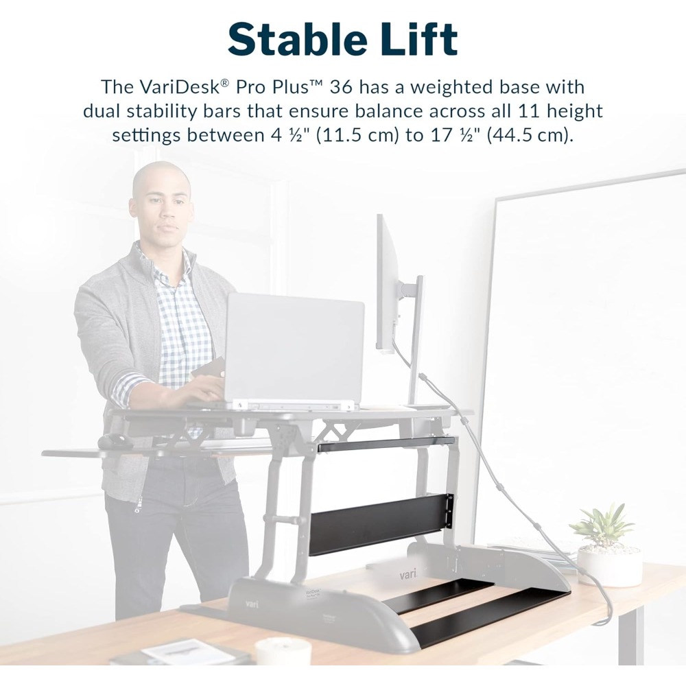 デスクプロプラス36、デュアルモニタースタンディングコンバー - Desk Setup Height のレビューと価格