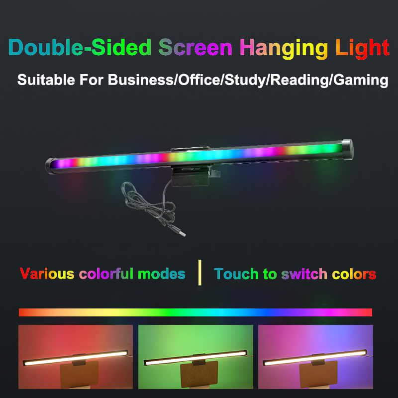 40CM RGB雰囲気テーブルランプ、コンピュータースクリー - Desk Setup Rgb のレビューと価格