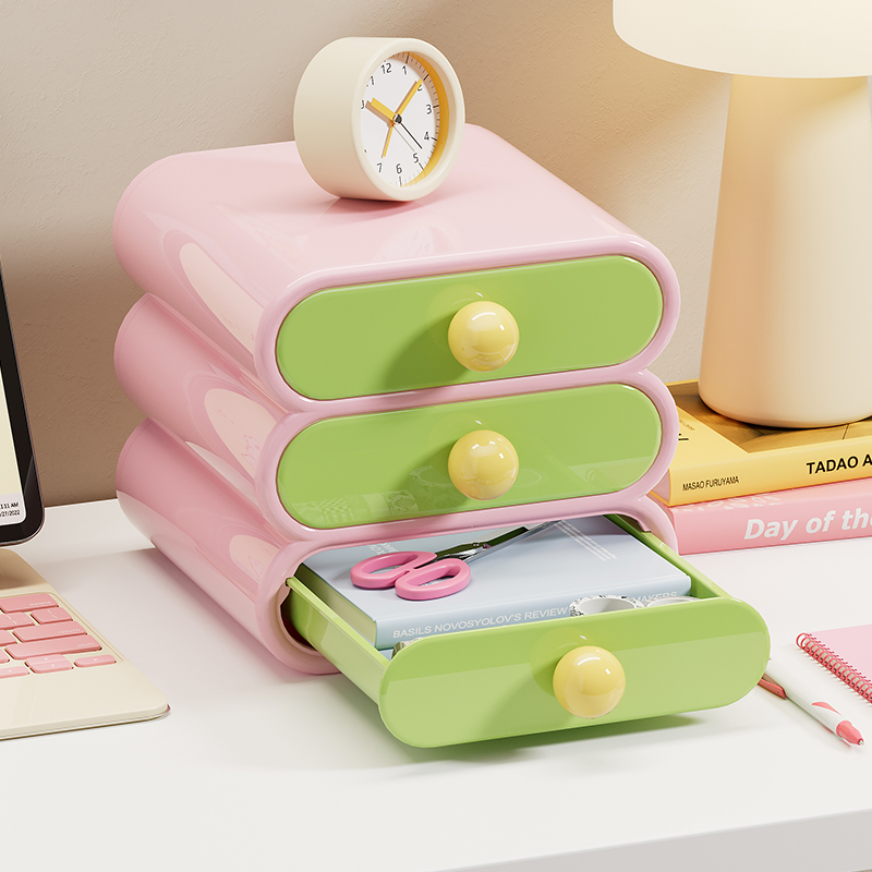 Uforu ドーパミンデスクオーガナイザー、3段引き出し収納 - Desk Drawer Unit のレビューと価格
