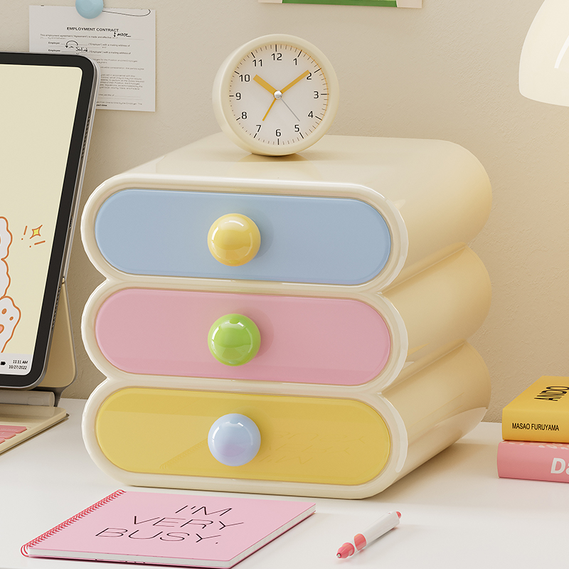 Uforu ドーパミンデスクオーガナイザー、3段引き出し収納 - Desk Drawer Unit のレビューと価格