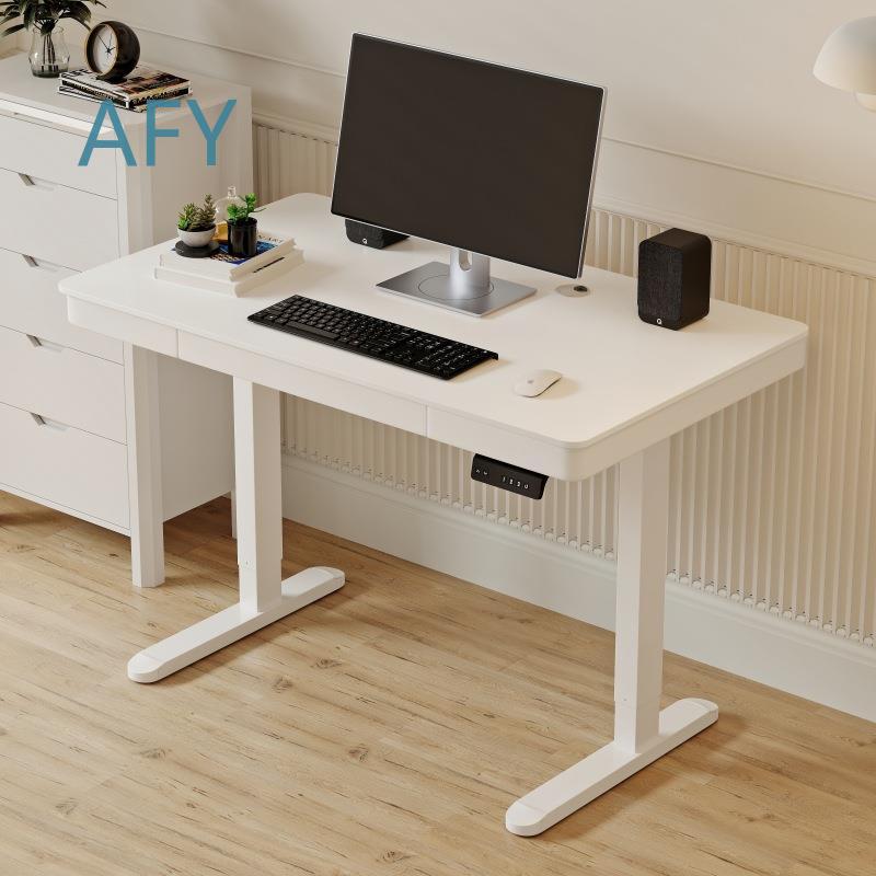 スマート高さ調節可能な電動スタンディングデスク、コンピュータ - Desk Setup Height のレビューと価格