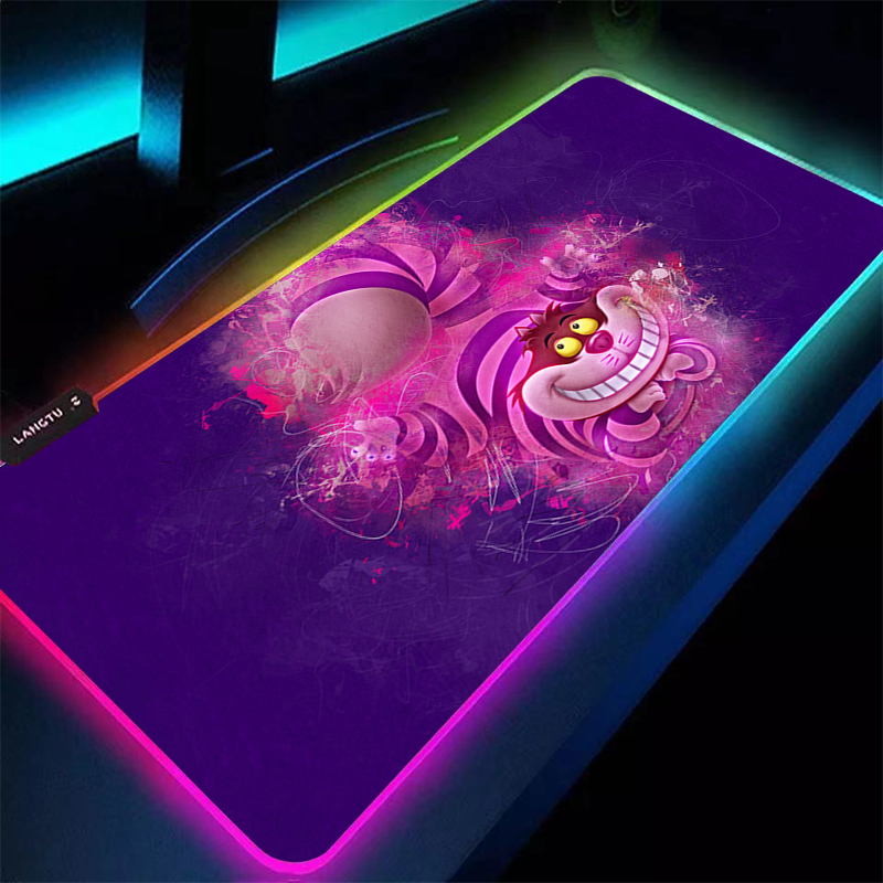大型マウスパッド RGB 不思議の国のアリス ノートパソコン - Desk Setup Notebook のレビューと価格
