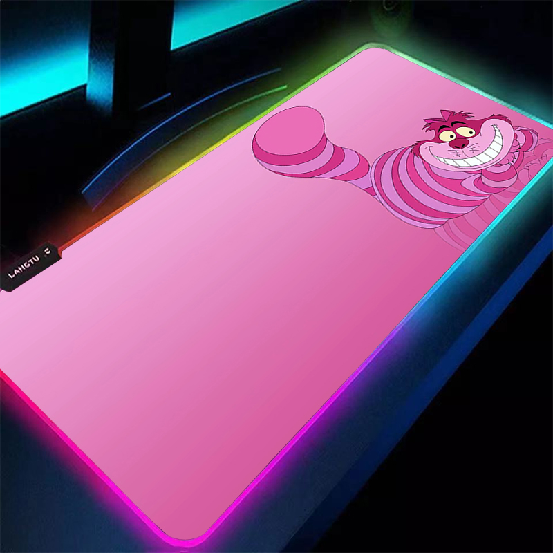 大型マウスパッド RGB 不思議の国のアリス ノートパソコン - Desk Setup Notebook のレビューと価格