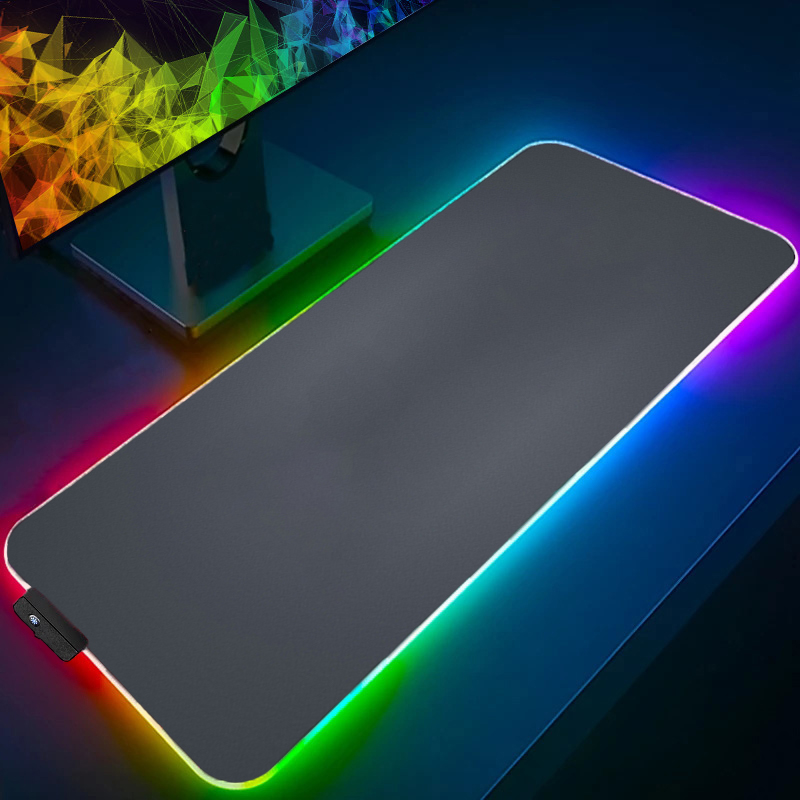 バックライトマウスパッド S-ソリッドカラー ゲーマーデスク - Desk Setup Rgb のレビューと価格